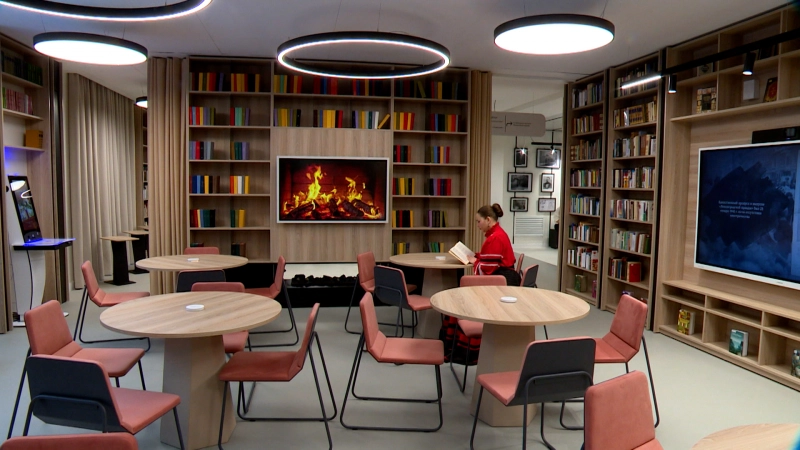 В Шушарах открылся современный библиотечный центр «Притяжение»