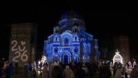 Световое шоу украсит Морской собор Кронштадта к Новому году