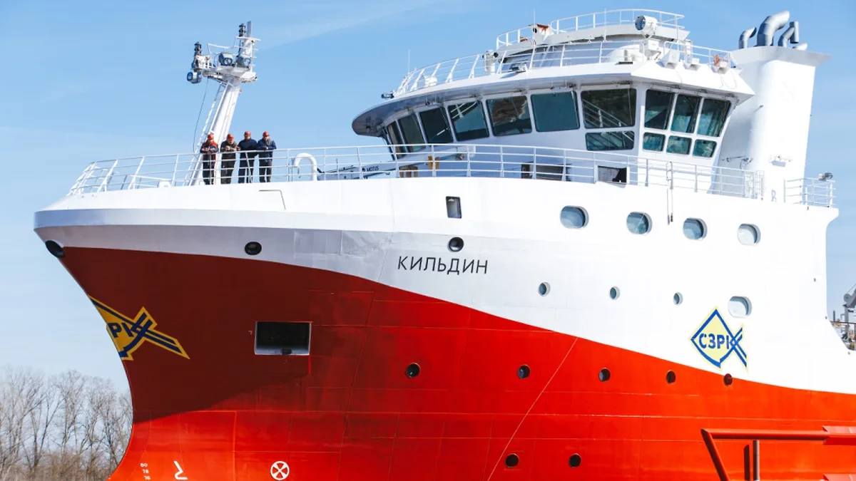 ОСК передала заказчику новейший краболов «Кильдин» для промысла в Арктике - tvspb.ru