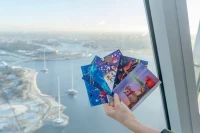 В Петербурге заработала новогодняя почта  «Лахта в арт-фокусе»