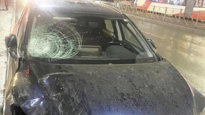 На Бухарестской улице пешеход оказался под колёсами «Лексуса»