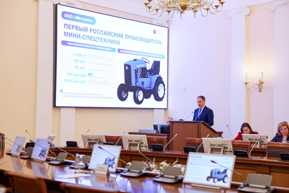Александр Беглов: Статус МаИП поможет компании «Митракс» создать новый завод и обеспечить город современной уборочной техникой - tvspb.ru