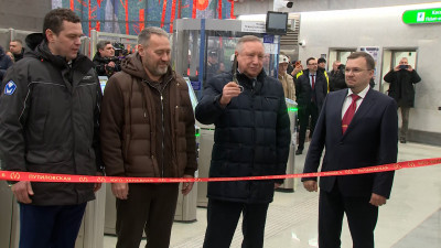 Александр Беглов: «Путиловская» и «Юго-Западная» – это трудовой подвиг наших метростроителей