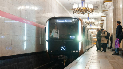 Пятый коричневый «Балтиец» начал работу в подземке