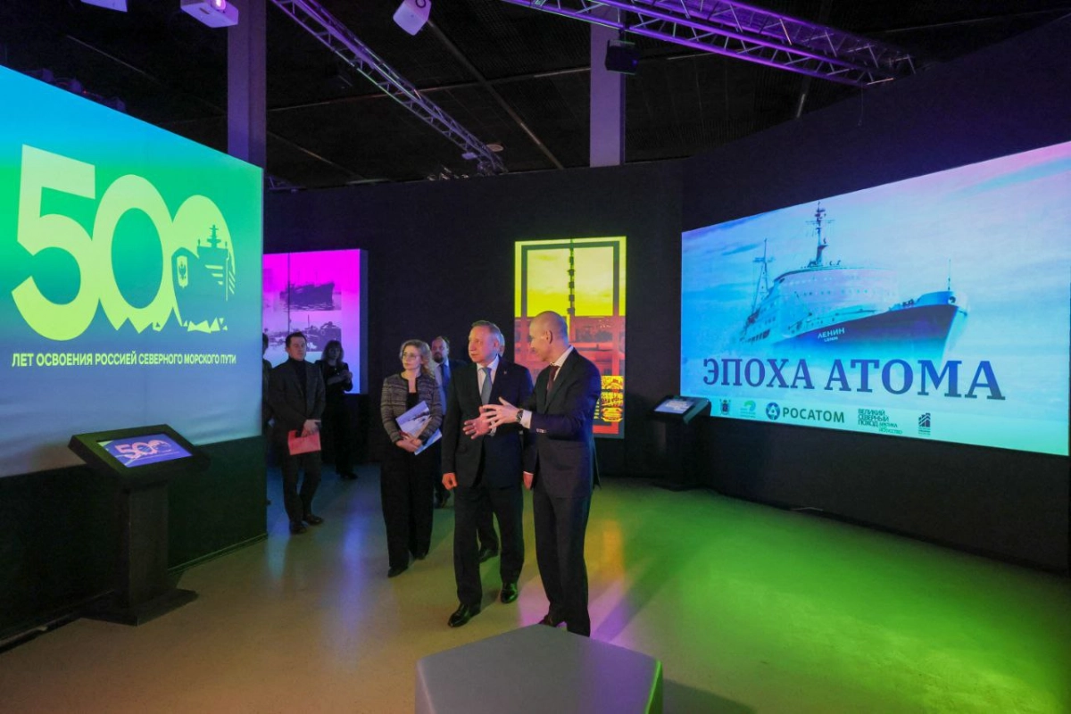 Александр Беглов: Новая выставка, посвящённая 500-летию начала освоения Россией Северного морского пути, объединяет людей разных поколений - tvspb.ru