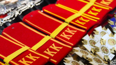 Ученики первого в Петербурге казачьего кадетского класса приняли присягу