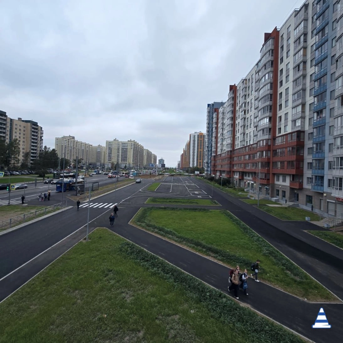 Ленинский проспект обновили от Брестского бульвара до улицы Доблести - tvspb.ru