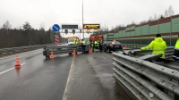 На трассе М-11 отработали алгоритмы действий при ДТП