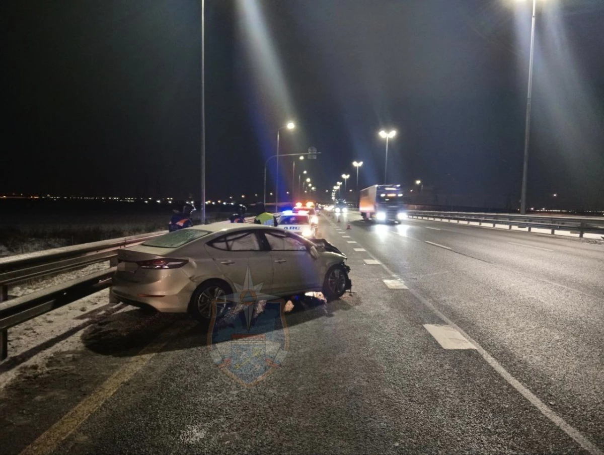 Водитель легковушки погиб в аварии на трассе М-11 «Нева» - tvspb.ru
