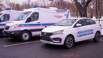 Александр Беглов: Петербург отправит на Кубу три машины скорой помощи и автомобиль «Лада Искра»