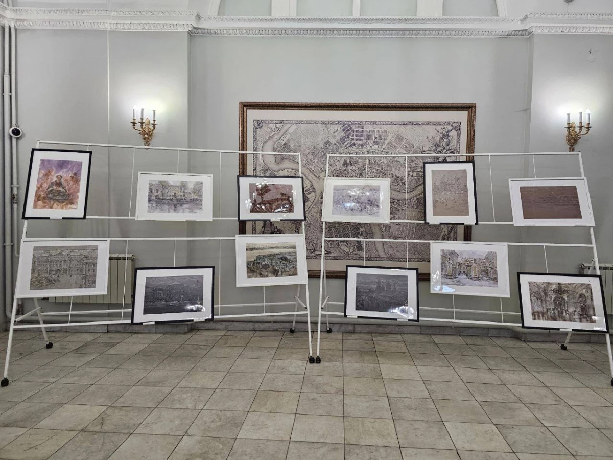 В комитете по градостроительству и архитектуре открылась выставка «Рождественская рапсодия Петербурга» - tvspb.ru