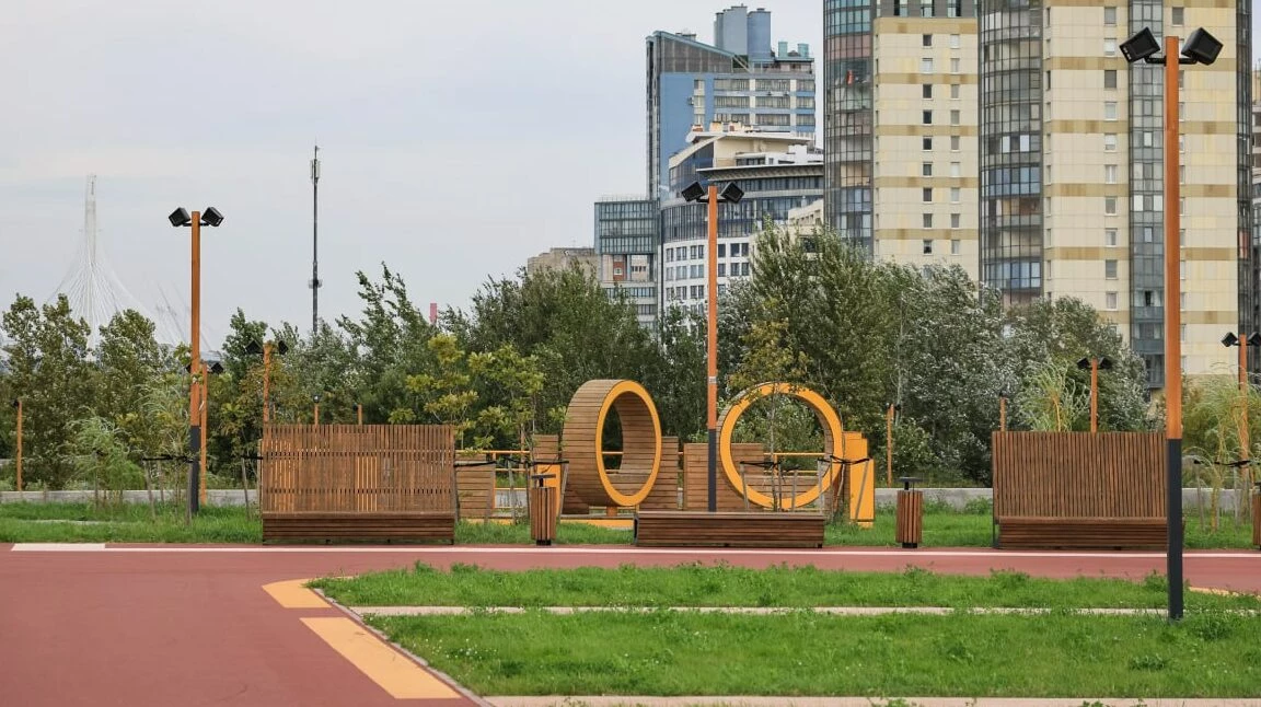 В 2025 году в Петербурге обустроили 63 общественных пространства - tvspb.ru