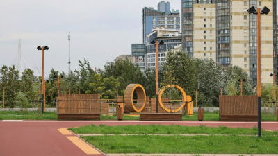 В 2025 году в Петербурге обустроили 63 общественных пространства
