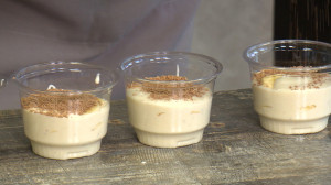 Вкусный завтрак. Творожно-банановый десерт