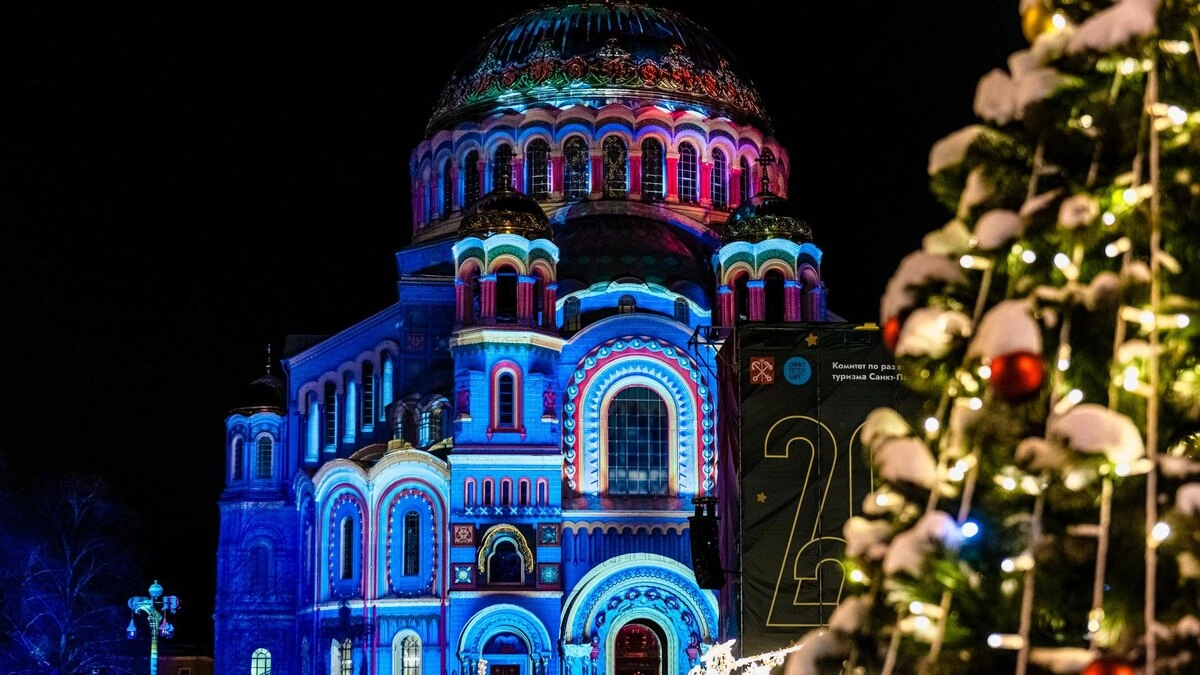 В Кронштадте устроят новогоднее световое шоу - tvspb.ru