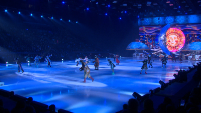 Команда Татьяны Навки представила ледовое шоу по Гоголю в Петербурге