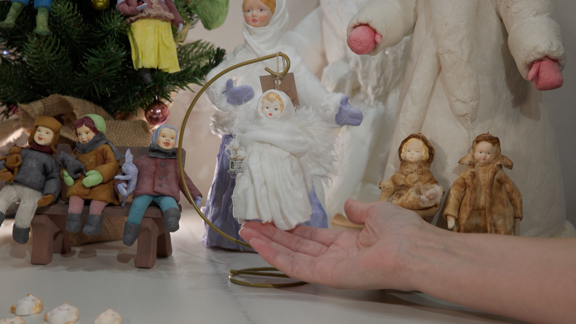 Уникальные и неповторимые. Ёлочные игрушки из ваты своими руками