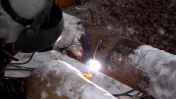 Реконструкцию тепловых сетей завершили на Двинской улице