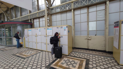 Московский вокзал стал лидером по популярности автоматических камер хранения в 2025 году