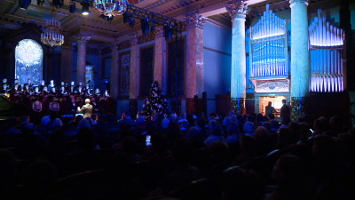 Артисты Музыкального театра им. Шаляпина выступили с программой «В ожидании Рождественского чуда»