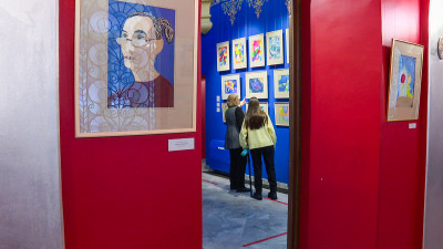 Выставка детского творчества «Планета людей» открылась в Часовне-музее храма Воскресения Христова