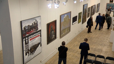 В Союзе художников открылась выставка, посвященная подвигу блокадного Ленинграда