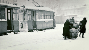 Городской транспорт в блокаду