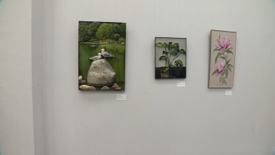 В Ботаническом саду открыли выставку мозаики, посвящённую растениям