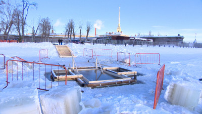 В Петербурге на Крещение оборудуют 17 купелей