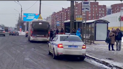 Водителя автобуса из Петербурга, который уснул за рулём, привлекут к ответственности