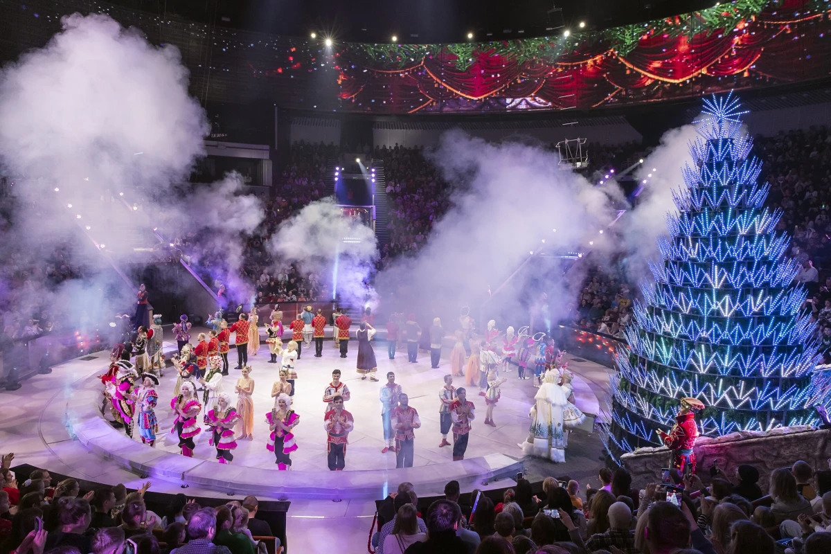 Петербуржцев и туристов пригласили на новогоднее шоу Большого Московского цирка «Сказка о Золотой рыбке» - tvspb.ru