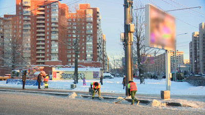 С 30 декабря в Петербурге выпало 31,5 см снега: уборка идёт в усиленном режиме