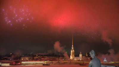 Александр Беглов: Салют над Невой — дань памяти и благодарности жителям и защитникам блокадного Ленинграда