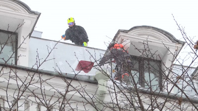 94% крыш Петербурга очистили от снега и наледи с 31 декабря