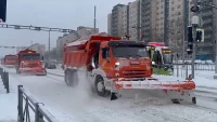 В Петербурге создали транспортный оперативный штаб из-за мощного снегопада «Фрэнсис»
