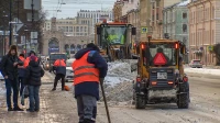 Рекордные 55 тысяч кубометров снега вывезли за сутки с петербургских улиц
