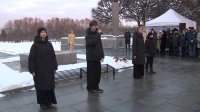 На Пискарёвском мемориальном кладбище прошла молодежная акция к 83-й годовщине прорыва блокады