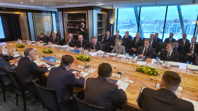 Александр Беглов и Алексей Миллер обсудили проекты модернизации энергетического комплекса Петербурга