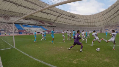 Впервые за три месяца вышел на поле после травмы плеча капитан «Зенита» Дуглас Сантос