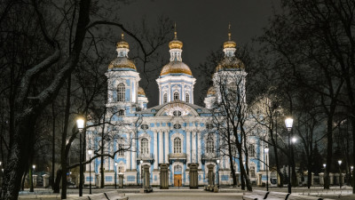 Александр Беглов: Николо-Богоявленский морской собор получил новый выразительный вечерний облик