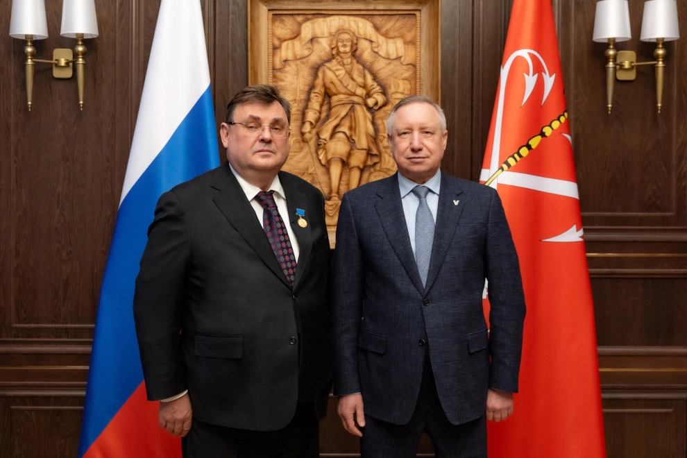 Александр Беглов и Константин Чуйченко обсудили подготовку к XIV Международному юридическому форуму и взаимодействие Петербурга с Минюстом РФ в правовой сфере - tvspb.ru