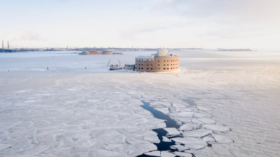 Исторический облик форта «Император Александр I»: возвращен «бежевый гранит» и смотровая башня