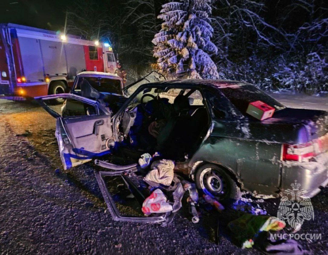 На трассе Р-23 «Псков» произошло лобовое столкновение легковых автомобилей: пострадали 3 человека - tvspb.ru