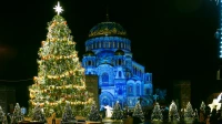Александр Беглов: Второй Новый год подряд ёлка из Петербурга признается лучшей в России