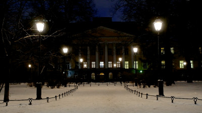 Александр Беглов: Сад Салтыкова-Щедрина получил новую систему освещения