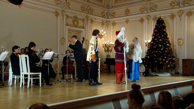 В 2026 год под классику: в Малом зале Петербургской филармонии открыли новогодний сезон