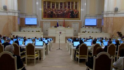 В Мариинском дворце прошло первое в 2026 году заседание ЗакСа