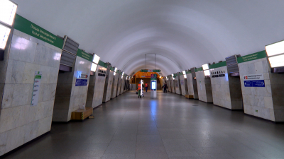 Ремонт эскалатора изменит режим работы вестибюля станции «Площадь Александра Невского-1»