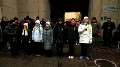 На Невском проспекте почтили память жителей блокадного Ленинграда