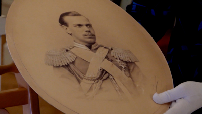 В Павловске восстановили фотопортрет Александра III 1866 года